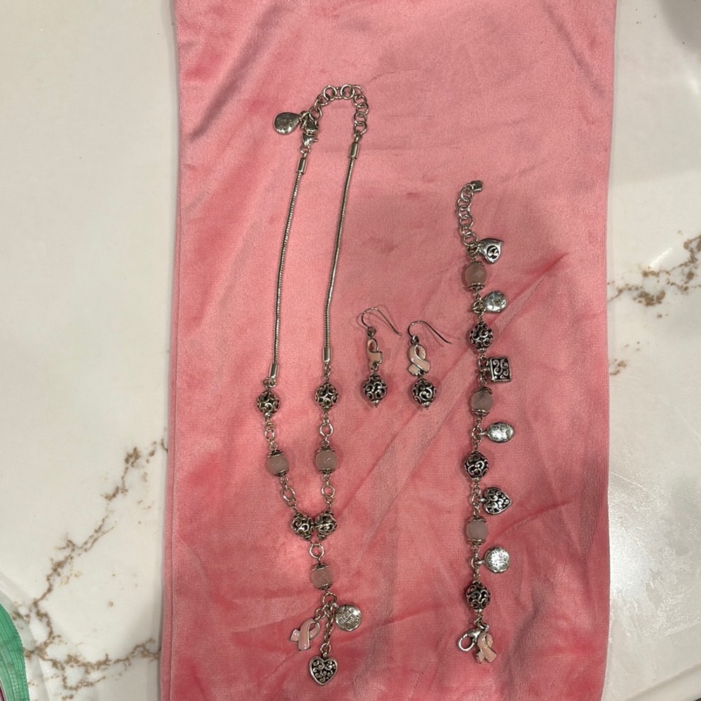 Turn on the Brights Silver Necklace Set